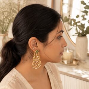 Bhoomika Layer Chand Earrings