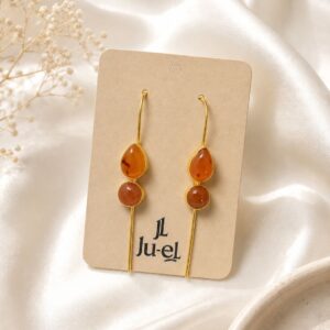 Double Stone Earcuff