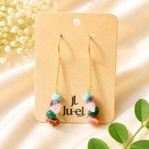 Lilly needle & thread earrings