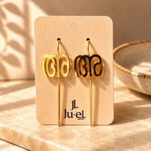 Malayalam Alphabet അ Earcuff