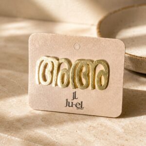 Malayalam Alphabet ആ Studs