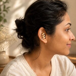 Pearl Cluster Earcuff