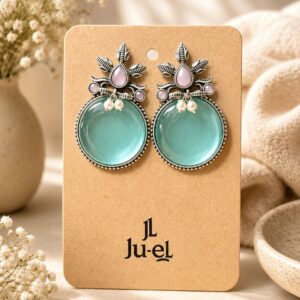 Pooja Studs Blue