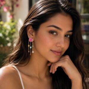Reeta Pastel Dangler Earrings