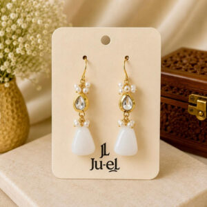 Rubina Square Stone Dangler
