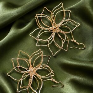 Ju-el Rose Gold Bloom Earrings