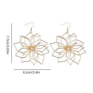 Ju-el Rose Gold Bloom Earrings