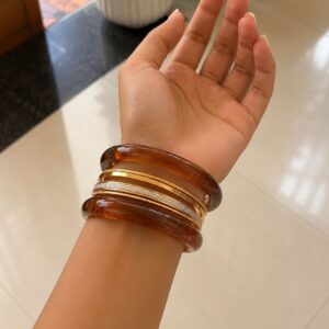 Amber Stack Bangles