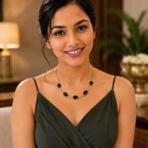 Emerald Bloom Necklace