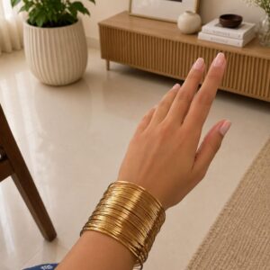 Gold Kada Bangle