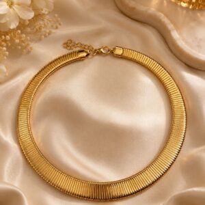 Magnetic Hasli Necklace lifstyle 1