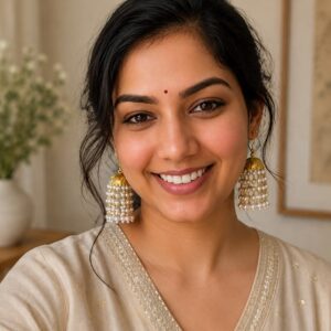Pearl Muthukuda Jhumka