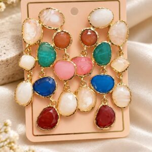 Multi Royal Earrings