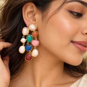 Multi Royal Earrings
