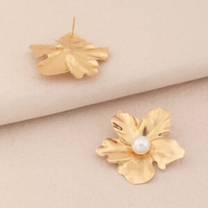Pearl Flower Earrings